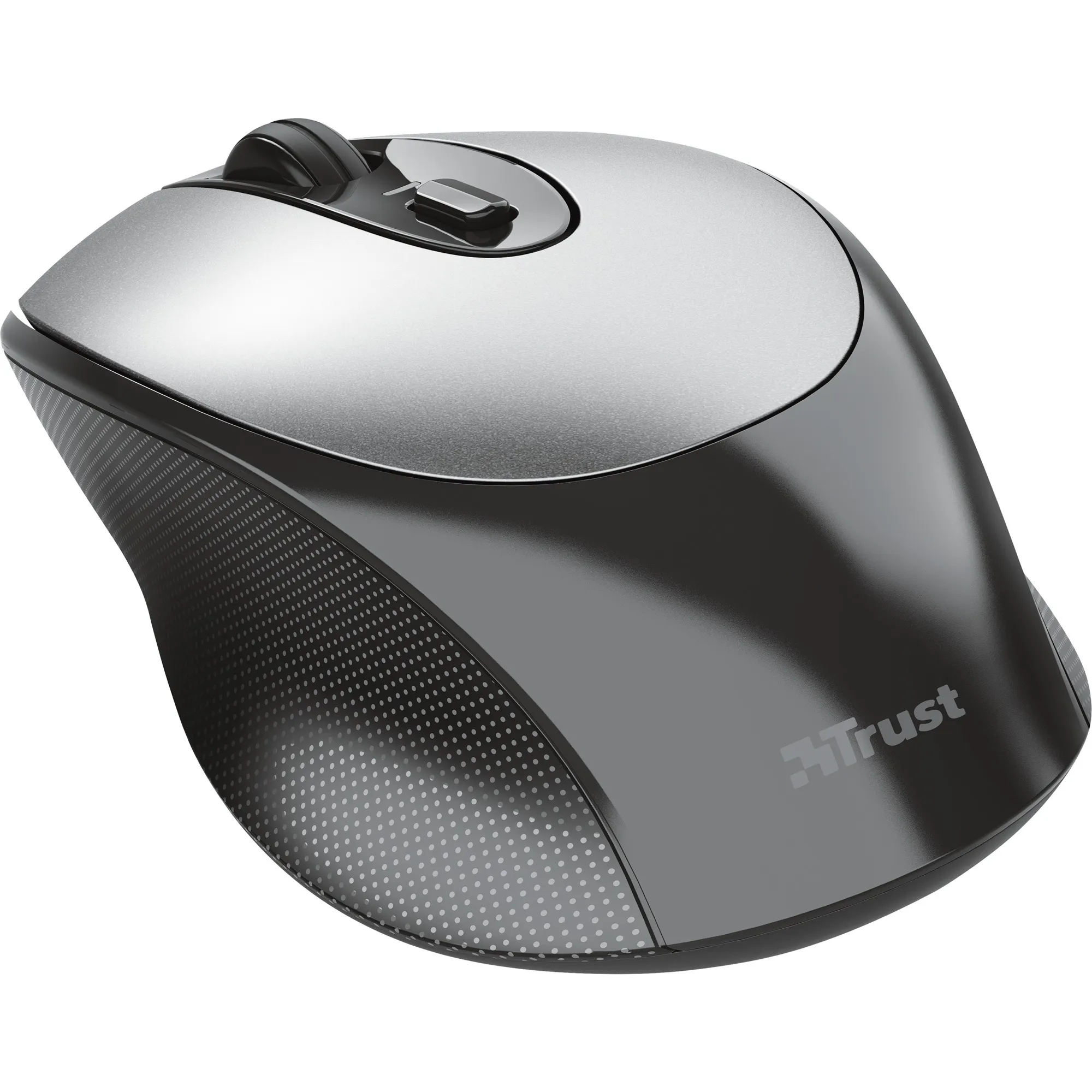TRUST ZAYA DRAADLOZE OPLAADBARE MUIS (ZWART, 800  1600 DPI)