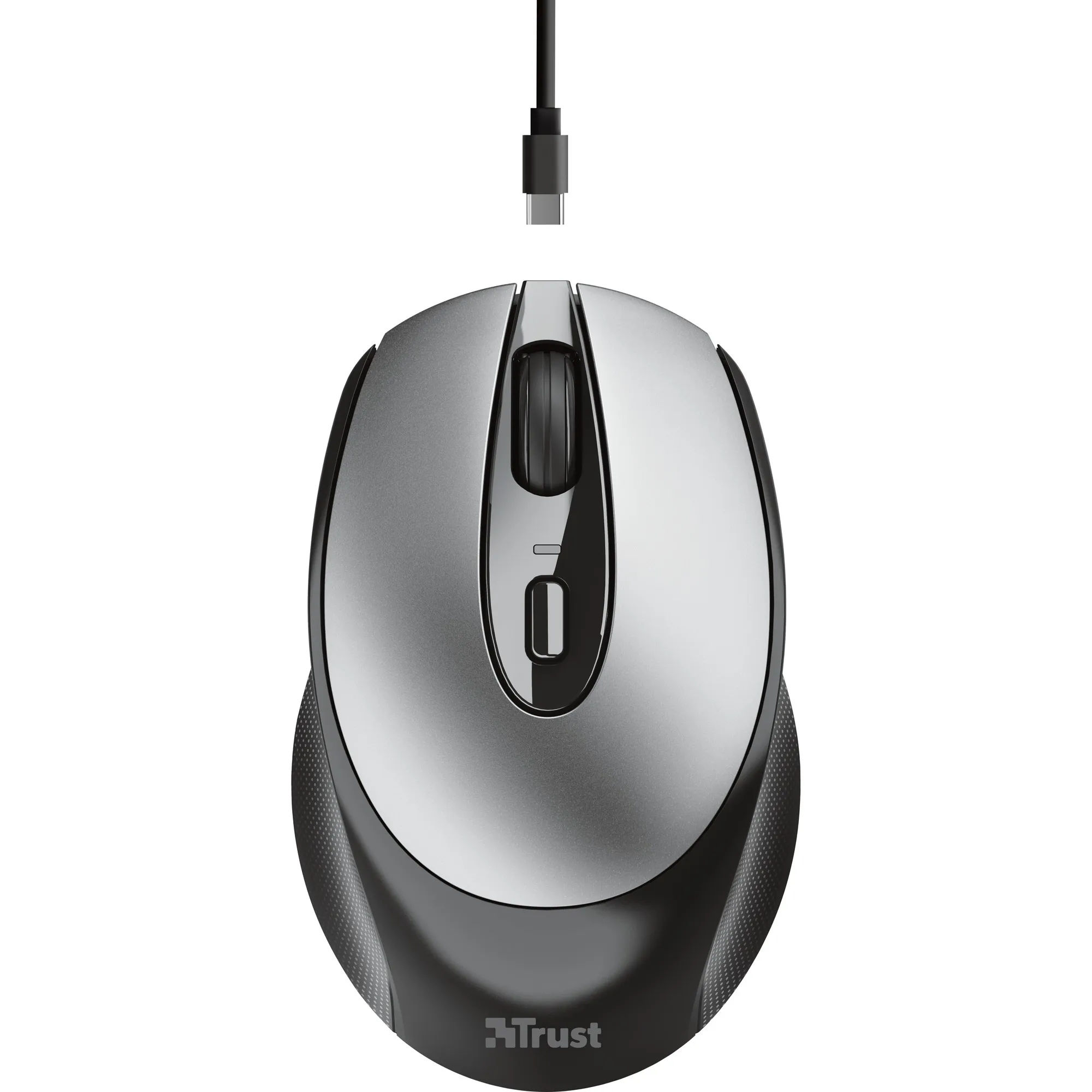TRUST ZAYA DRAADLOZE OPLAADBARE MUIS (ZWART, 800  1600 DPI)